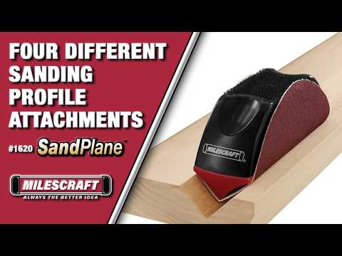 Milescraft SandPlane Interchangable Profile Hand Sander suits 125mm Sanding Discs