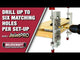 Milescraft JointPro Joinery Dowel Jig Metric