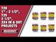 Milescraft Pocket Hole Screws - 8G 51mm Coarse Thread