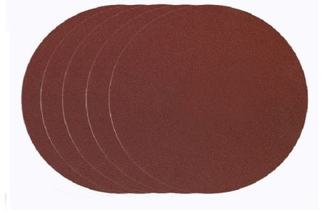 PROXXON Corundum Sanding Discs 125mm Pack of 5 for TG 125/E Disc Sander on white background