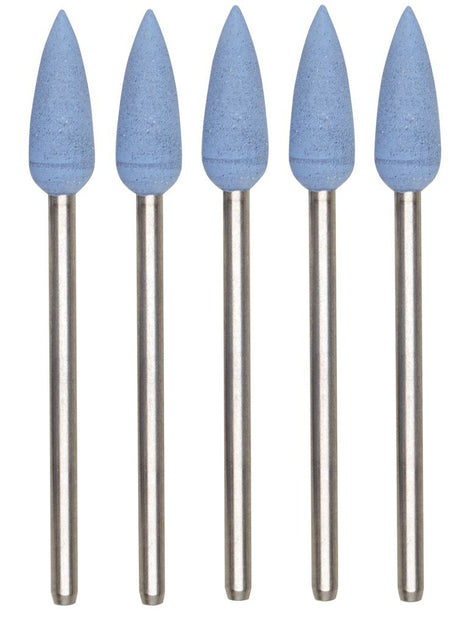 PROXXON 5mm Silicon Bullet Shaped Flexible Polishers for Precise Polishing