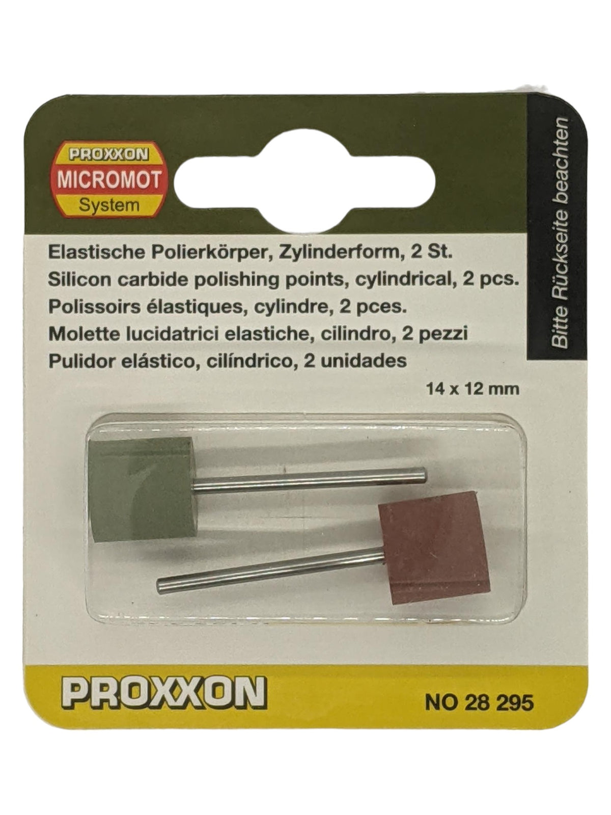 PROXXON Flexible Cylindrical Polishing Pads for Precise Finishing of High-Value Materials