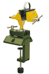 Adaptable and sturdy PROXXON Precision Vice Universal Holder for woodworking tasks.360-degree rotation and 90-degree tilting capabilities