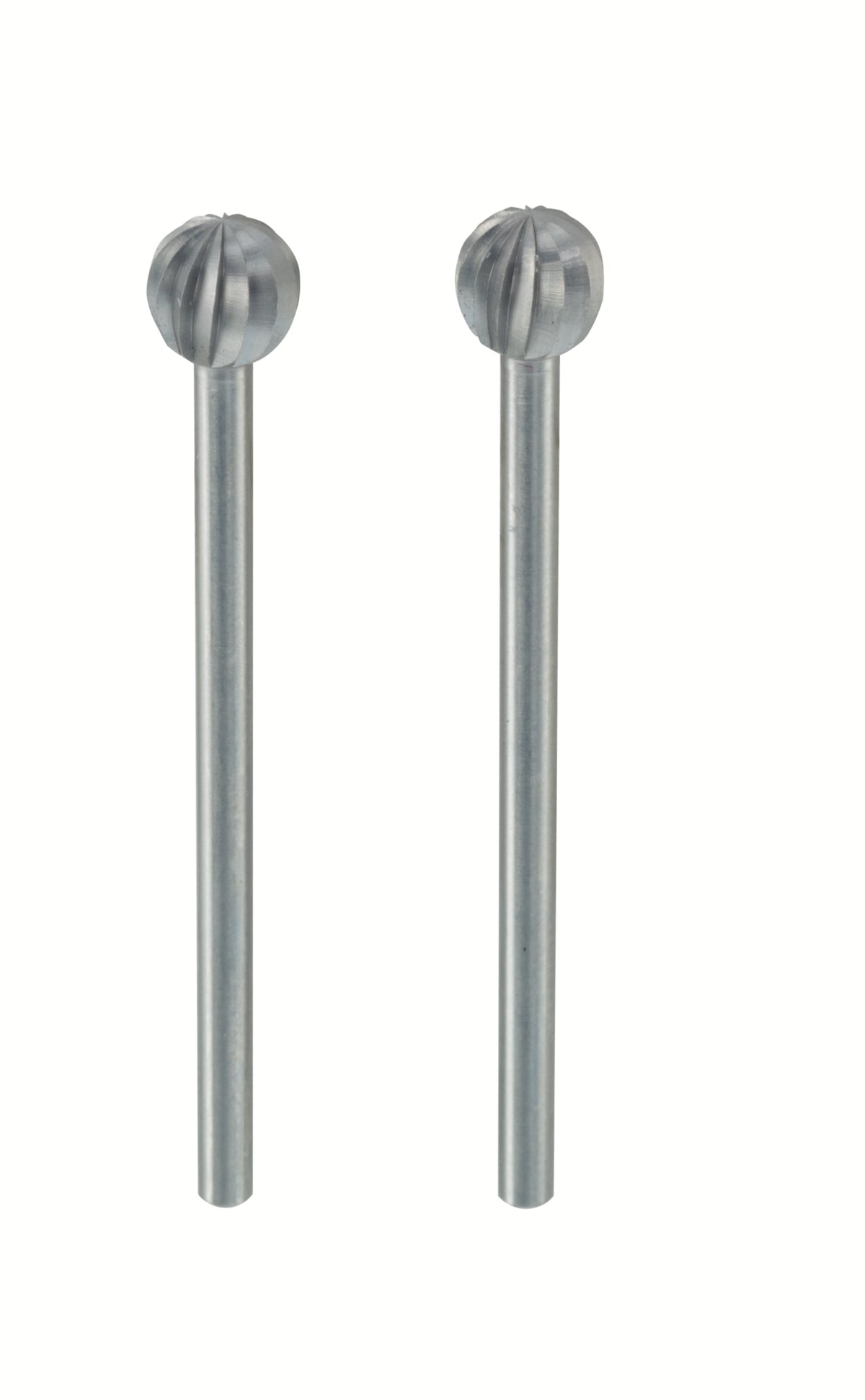 PROXXON 6mm Tungsten Vanadium Ball Milling Bits - Pack of 2, high precision flutes for precise woodworking and metalworking