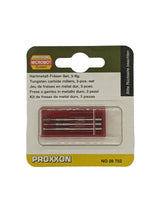 PROXXON Tungsten Carbide Milling Bits Pack of 3, fine-granular tungsten, vibration-free, high accuracy milling