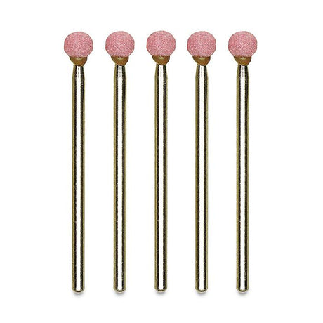 PROXXON 5mm Ball Corundum Grinding Bits, Pack of 5