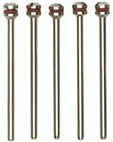PROXXON Pack of 5 Replacement Arbors for MICROMOT System Rotary Tools in Australian woodworking tools store
