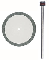PROXXON Diamond Cutting Discs, 20 and 38mm Diameters, premium diamond grit, durable for hard material cutting and sanding