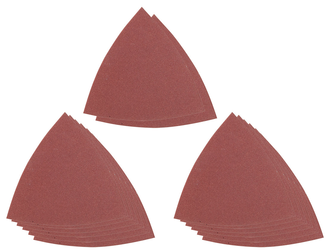 PROXXON Sanding Pads Corundum Pack of 25, self-adhesive, high durability, aluminium oxide, three grit options