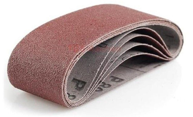 PROXXON Pack of 5 Corundum Sanding Belts for BBS/S Palm Belt Sander, multiple grit options