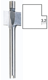 PROXXON 6.4mm HSS rebate cutter for Micro Shaper woodworking tool