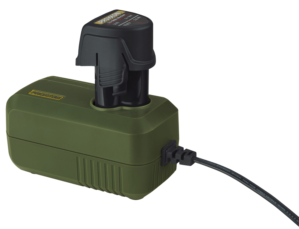 PROXXON MICROMOT LHW/A Long Neck Angle Grinder battery-powered variable speed, die-cast aluminium gear head