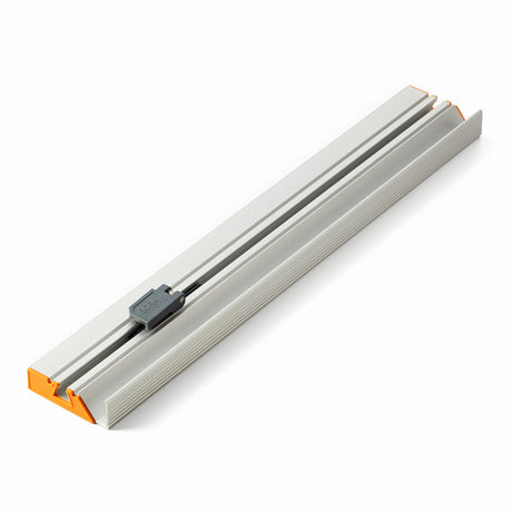 BORA NGX T-Square Accessory for Clamp Edge Saw Guide in use during precise material alignment