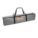 BORA Centipede Work Stand 1200x1200mm in Carry Bag, flexible work support for job sites, workspaces, and workshops