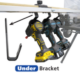 FastCap Under Bracket mounted under workbench for Screw Gun Holder