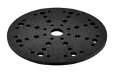 Festool 150mm x 5mm Soft Interface Pad Pack of 2 in use on contoured surface