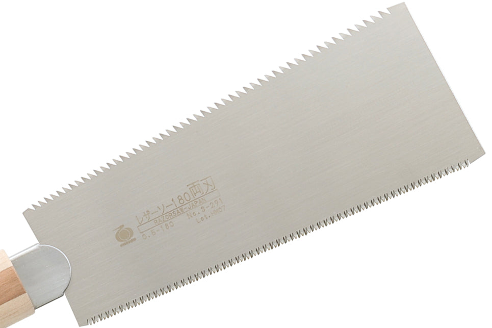 Razorsaw Japanese Saw Tronc Ryoba 180 x 0.5mm 17TPI Wooden Handle
