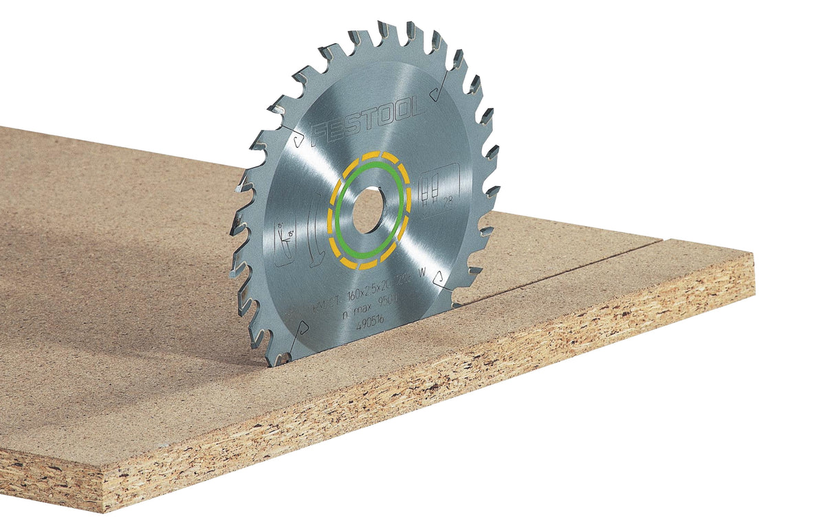 Festool 260mm Universal Saw Blade 60 Tooth - High quality metal for perfect cuts on wood, building panels, and soft plastics